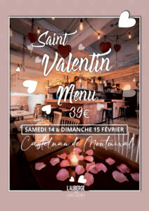 Soirée Saint-Valentin à l'Auberge des Arcades - ©Infinity Graphic