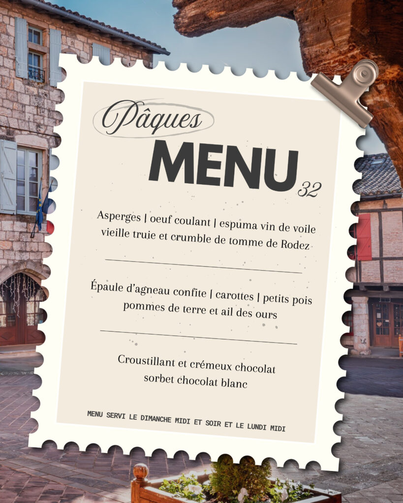 Le menu de Pâques